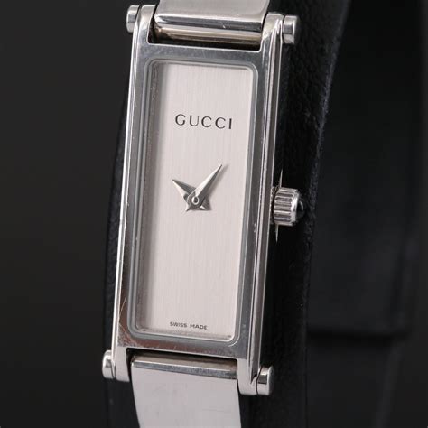 gucci men's wristwatch model 1500|Gucci 1500l watch stainless steel.